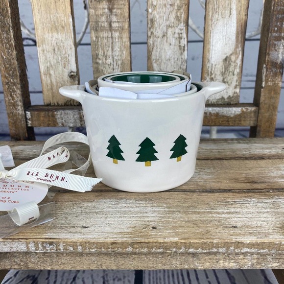Rae Dunn Holiday Rae Dunn Christmas Tree Nesting Measuring Cups